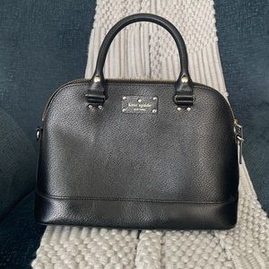 Kate Spade | Black Leather Satchel